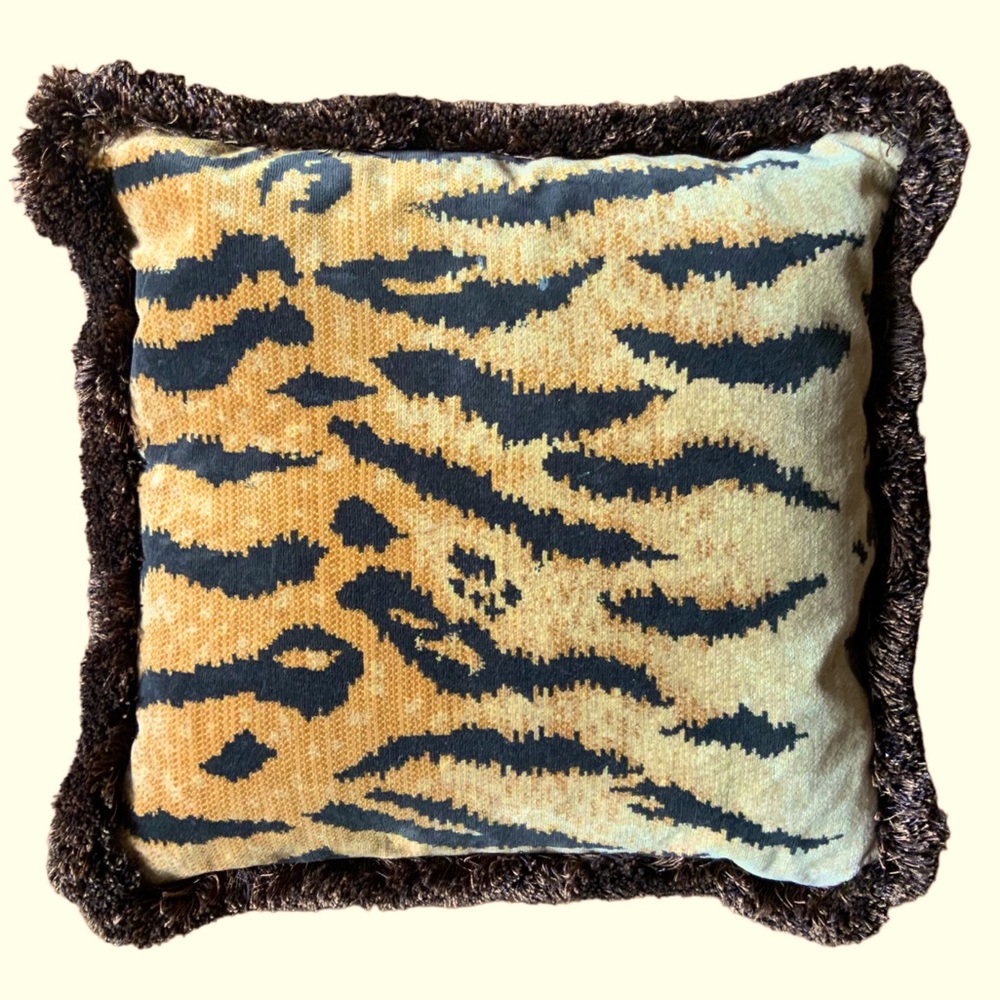 Throw Cushion Animal Print For Sofa or Bed 20in x 5in x 20in
